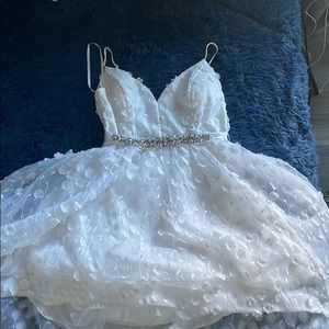 White dress
